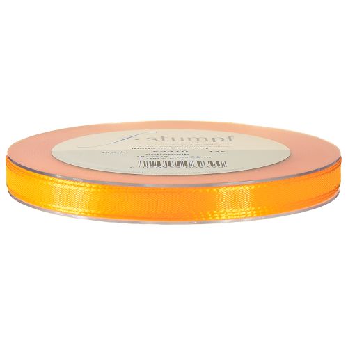 Prodotto Nastro decorativo nastro regalo nastro arancione orlato 8mm 50m