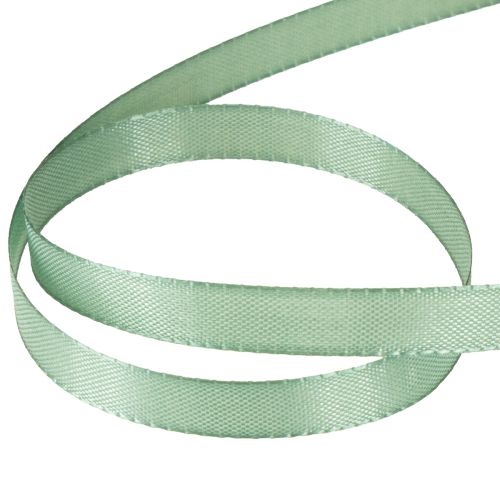 Prodotto Nastro decorativo in taffetà, nastro regalo verde salvia 10 mm 50 m