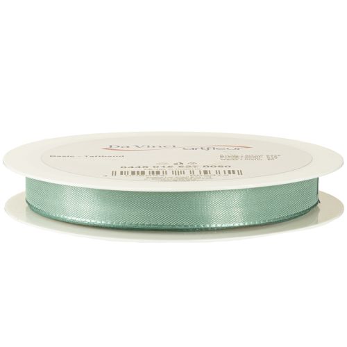 Prodotto Nastro decorativo in taffetà, nastro regalo verde salvia 15 mm 50 m