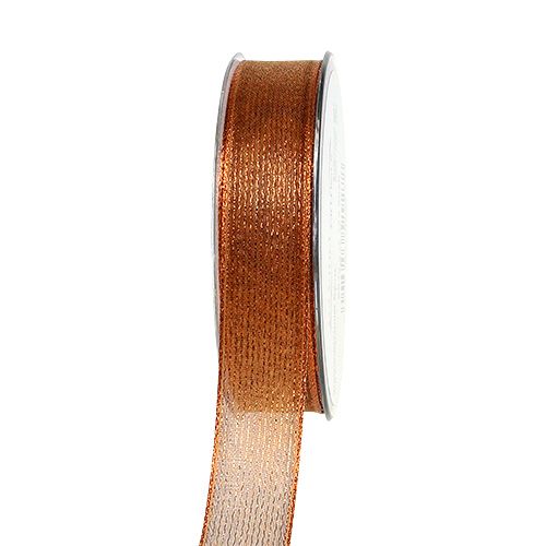 Nastro regalo per la decorazione con rame Lurexstreifen 25mm 20m acquistare | Floristik24.it