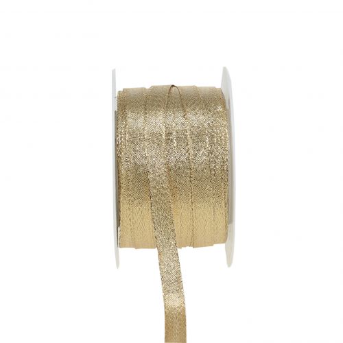 Nastro decorativo oro 10mm 50m
