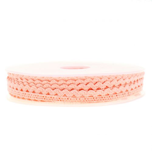 Prodotto Nastro decorativo in pizzo salmone 9mm 20m