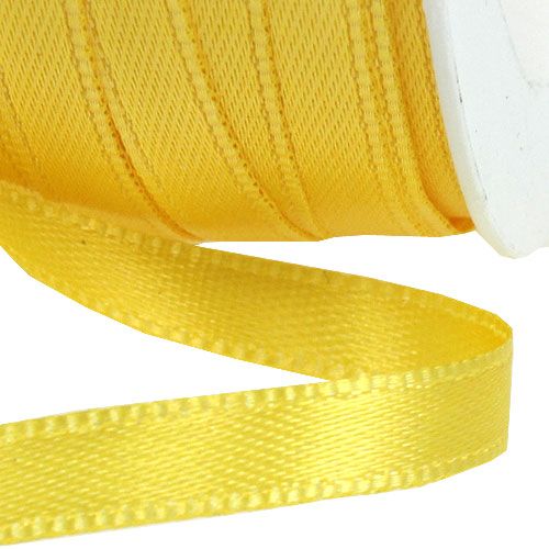 Prodotto Nastro decorativo regalo in taffetà giallo 3 mm x 50 m