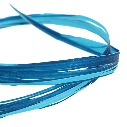 Prodotto Deco rafia bicolore blu 200m
