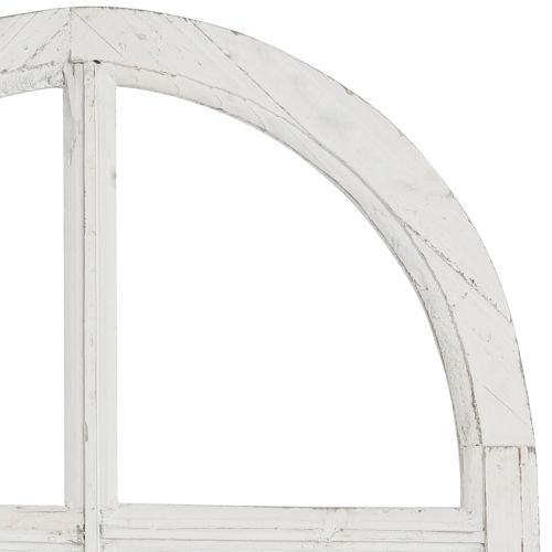 Floristik24 Finestra decorativa shabby chic finestra decorativa in legno bianca 40×70cm