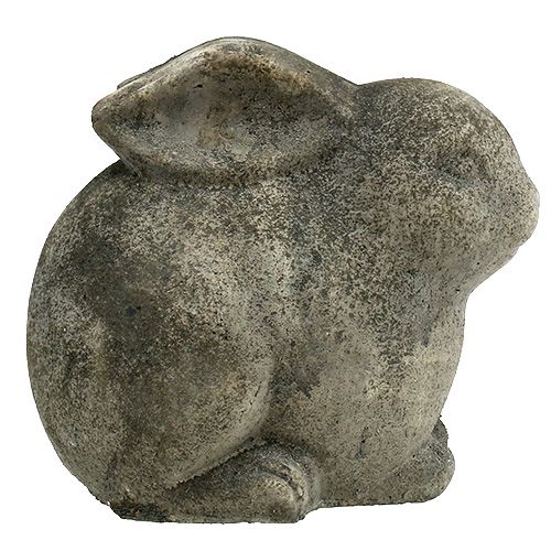 Floristik24 Figura da decorare coniglio Tono grigio 22 cm x 15 cm x 20,5 cm