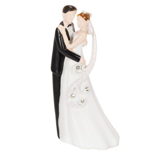 Statuetta decorativa raffigurante una coppia di sposi, 10,5 cm acquistare | Floristik24.it
