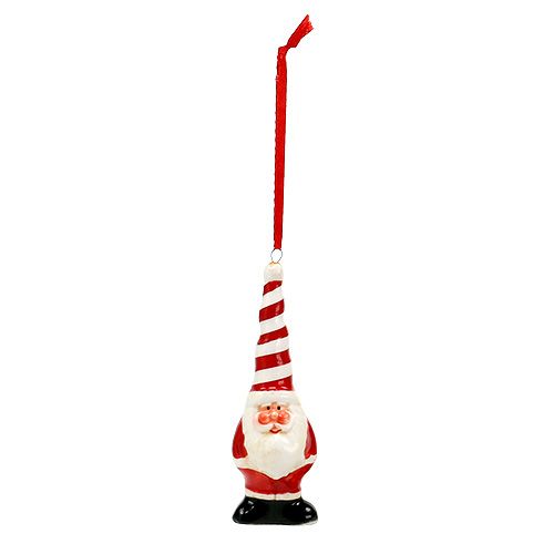 Figura da decorare Santa per appendere 11cm 1pc