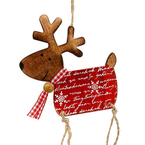 Floristik24 Figura da decorare per appendere alci 18cm 6 pezzi