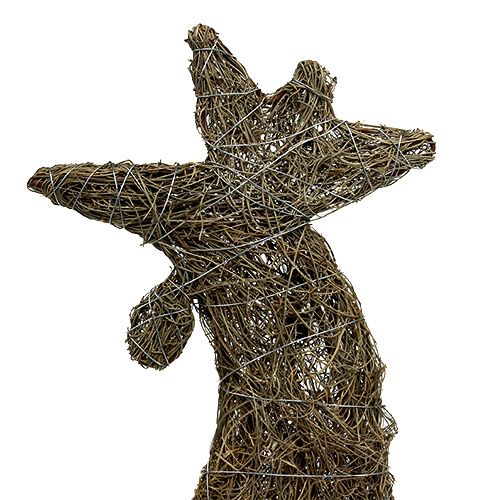 Prodotto Gallo figura per decorazioni fatto di vite naturale 45cm