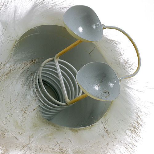 Floristik24 Figura decorativa crema di pecora 21cm