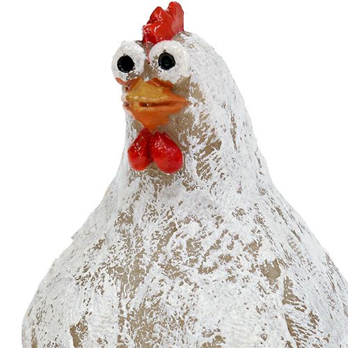 Floristik24 Pollo e gallo Decorazione di figura 5,5 cm - 6,5 cm 6 pezzi