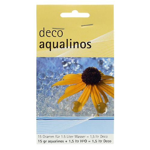 Floristik24 Gel decorativo Aqualinos 15g trasparente