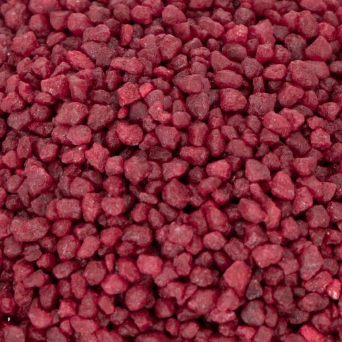 Prodotto Granulato decorativo rosso pietre decorative 2mm - 3mm 2kg