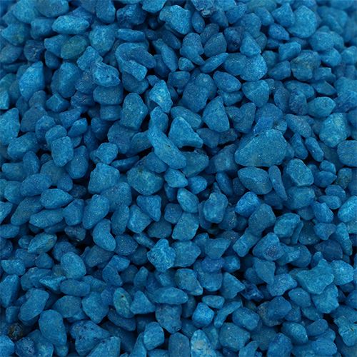 Floristik24 Granuli decorativi pietre decorative blu scuro 2mm - 3mm 2kg