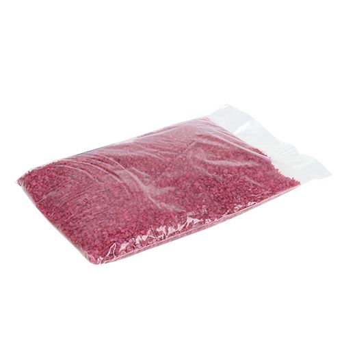 Floristik24 Granuli decorativi pietre decorative fucsia 2mm - 3mm 2kg