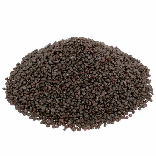 Prodotto Granuli decorativi pietre decorative marroni 2mm - 3mm 2kg
