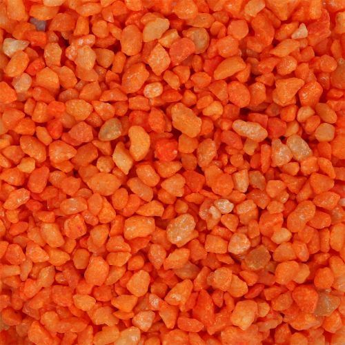 Granulato decorativo arancio 2mm - 3mm 2kg