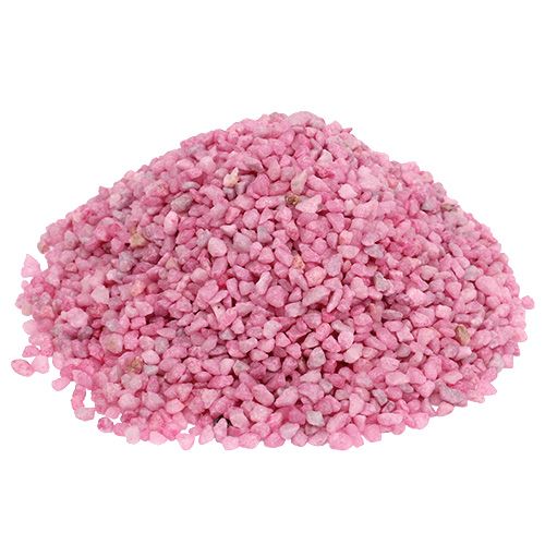 Prodotto Granuli decorativi pietre decorative rosa 2mm - 3mm 2kg