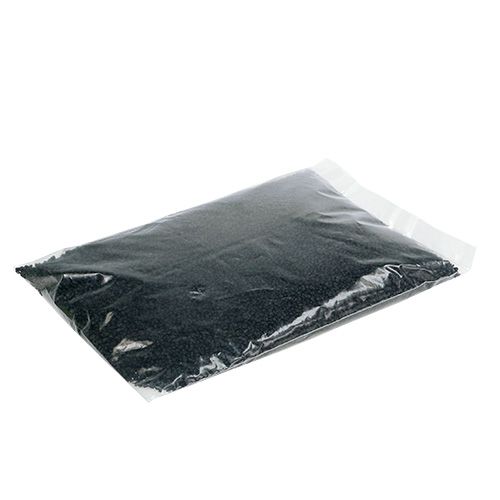 Floristik24 Granuli decorativi neri 2mm - 3mm 2kg