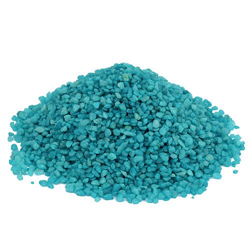 Floristik24 Pietre decorative turchesi granulate decorative 2mm - 3mm 2kg