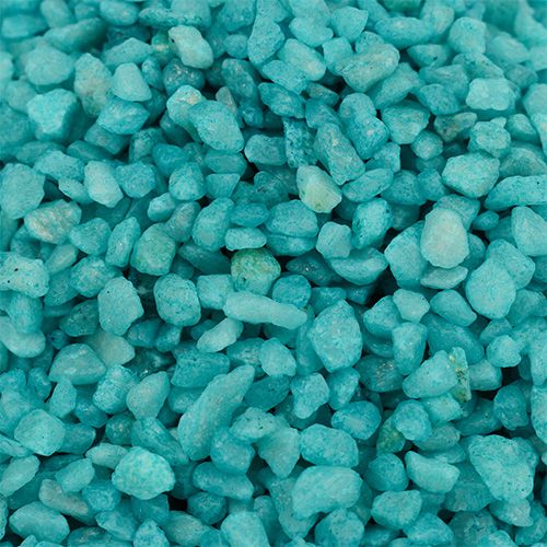 Floristik24 Pietre decorative turchesi granulate decorative 2mm - 3mm 2kg