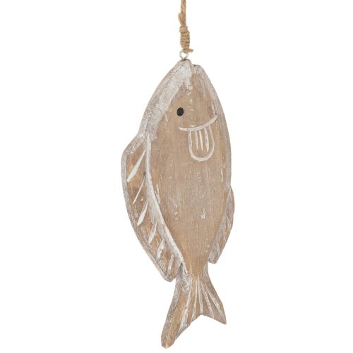 Appendino decorativo in legno a forma di pesce, 21 cm, 2 pezzi acquistare | Floristik24.it