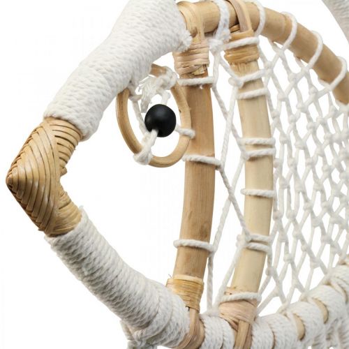 Appendiabiti decorativo appeso decorazione marittima pesce macramè 76 cm