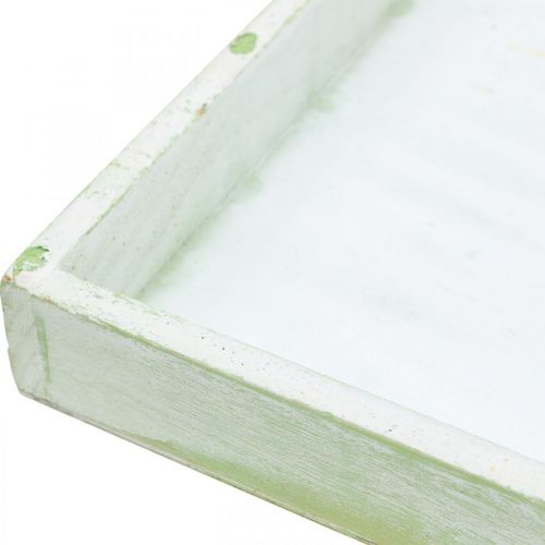 Floristik24 Vassoio per piante, ciotola in legno, sottobicchiere 30 × 30 cm