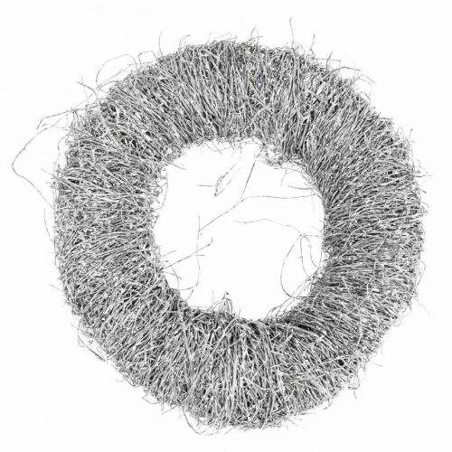 Ghirlanda decorativa natura, ghirlanda di vite, ghirlanda naturale Ø35cm bianca