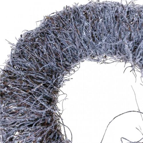 Ghirlanda decorativa natura, ghirlanda di vite, ghirlanda naturale Ø35cm innevata