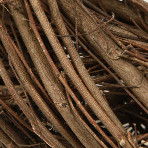 Prodotto Ghirlanda decorativa rami di olmo naturale Ø32cm–35cm H6,5cm 2pz