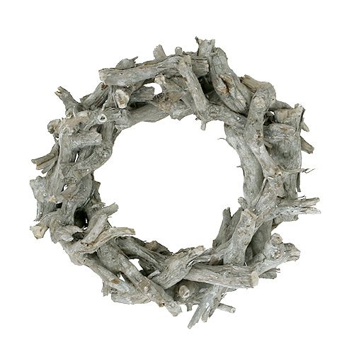 Floristik24 Ghirlanda decorativa di rami Ø37cm natura