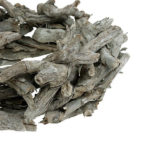 Floristik24 Ghirlanda decorativa di rami Ø37cm natura