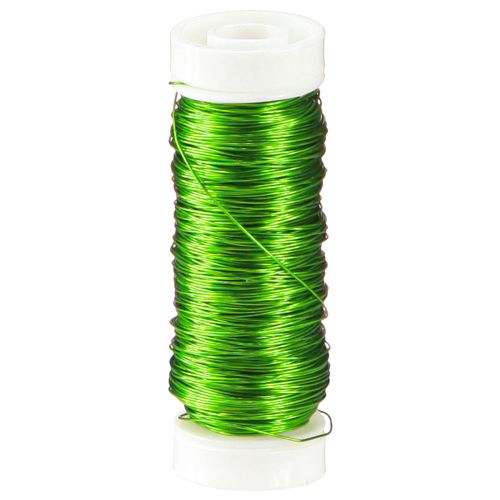 Prodotto Filo smaltato decorativo Ø0.30mm 30g 50m verde mela