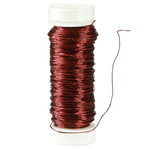 Prodotto Filo Decorativo Smaltato Ø0.30mm 30g/50m Bordeaux