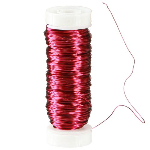 Prodotto Filo smaltato decorativo Ø0,30mm 30g/50m rosa