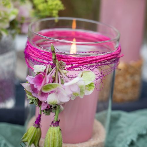 Prodotto Filo smaltato decorativo Ø0,30mm 30g/50m rosa