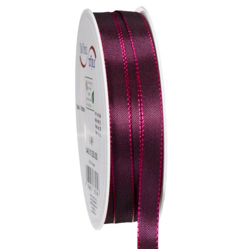 Nastro decorativo, stretto, in taffetà lucido, ideale per incartare regali, largo 10 mm e lungo 50 m. acquistare | Floristik24.it