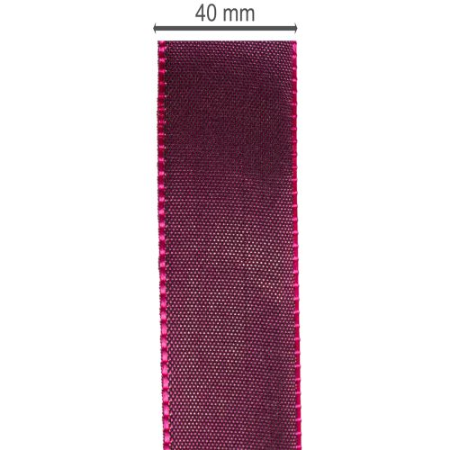 Nastro regalo in taffetà viola, elegantemente lucido, largo 25 mm, lungo 50 m. | Floristik24.it