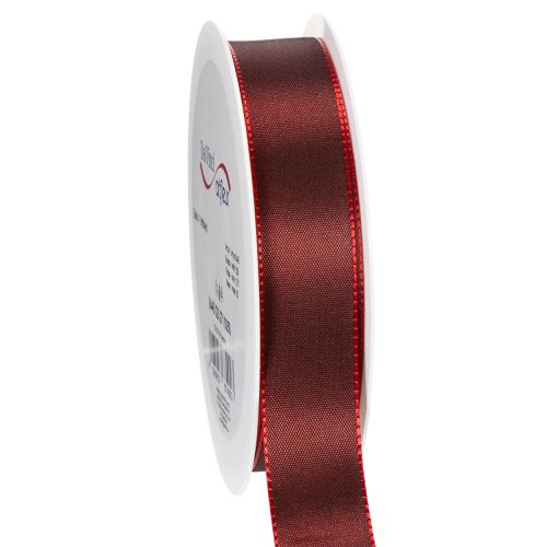 Nastro regalo, elegante e lucido nastro in taffetà per occasioni festive, largo 25 mm, lungo 50 m. acquistare | Floristik24.it