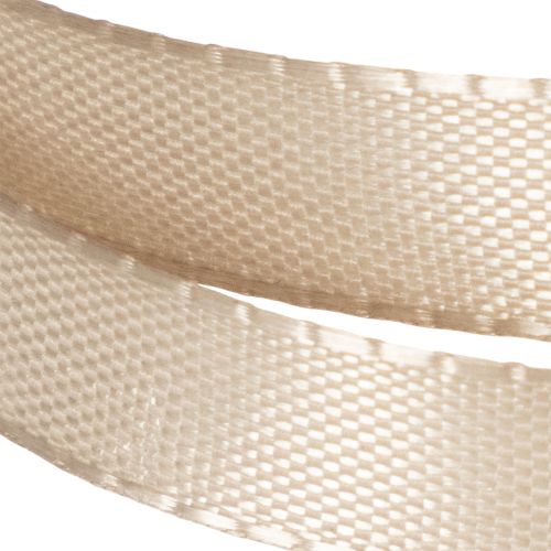 Nastro regalo sottile beige,