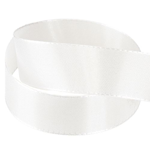 Prodotto Nastro decorativo bianco 25mm 50m