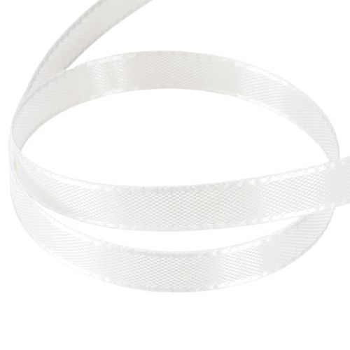 Prodotto Nastro decorativo bianco 8mm 50m