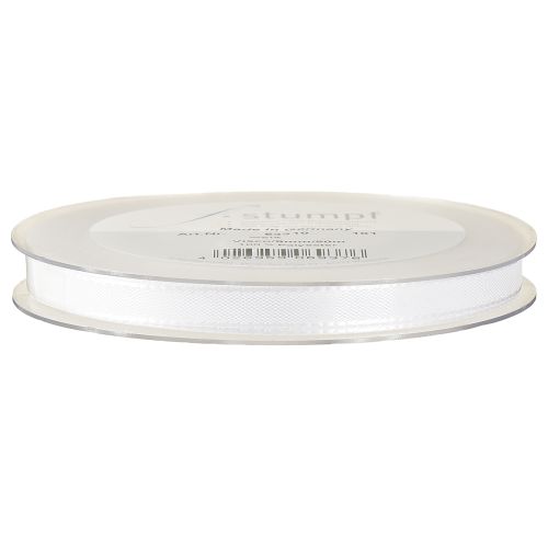 Prodotto Nastro decorativo bianco 8mm 50m
