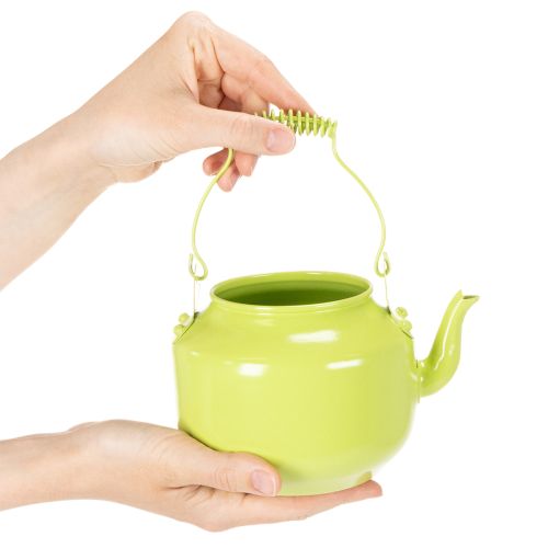 Teiera decorativa utilizzabile come vaso per fiori, in stile retrò nostalgico. | Floristik24.it