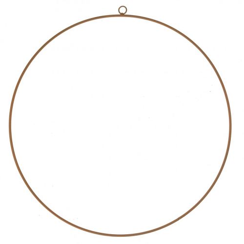 Floristik24 Cerchio decorativo, anello in metallo, anello decorativo per appendere la patina Ø37cm 3 pezzi