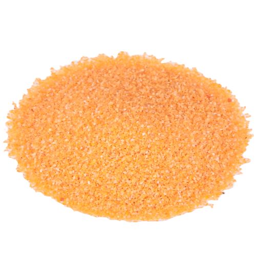 Sabbia decorativa color arancio neon 0,5 mm 1 kg