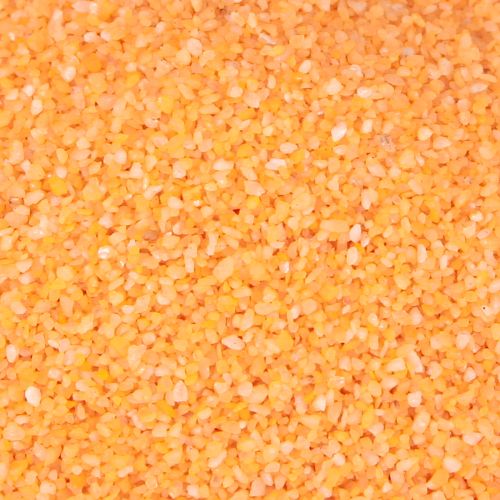 Prodotto Sabbia decorativa color arancio neon 0,5 mm 1 kg