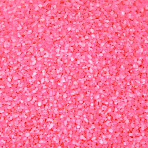 Prodotto Sabbia decorativa rosa sabbia artigianale sabbia colorata 0,5 mm rosa neon 1 kg